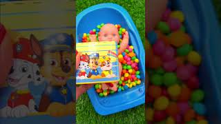 Full Of 3 Rainbow Bathtubs Candy With M&Ms & Magic Slime Cutting Video