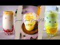 3 Must-Try Mango Latte Recipes | Korean Mango Milk, Matcha & Strawberry Flavors