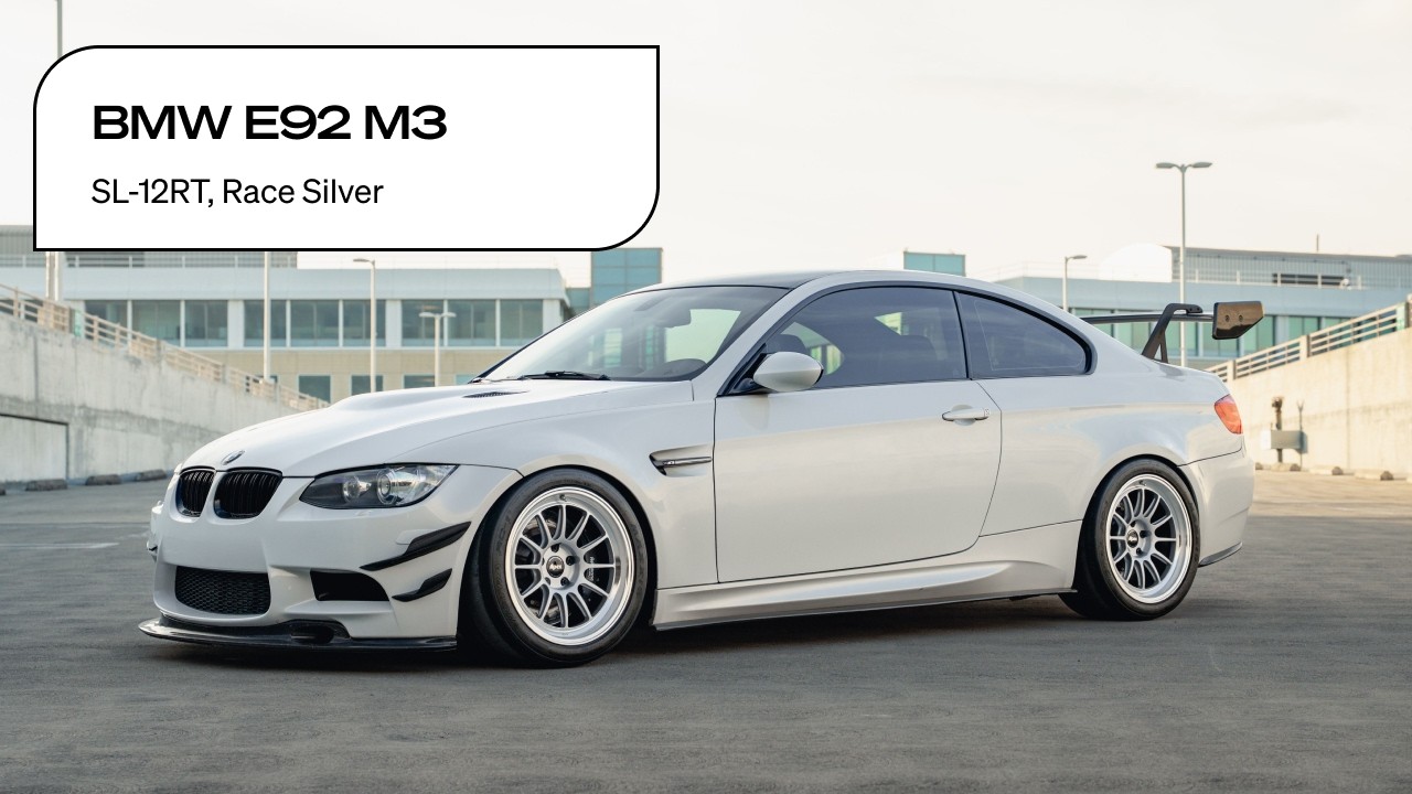 BMW E92 M3 on Apex ML-7RT Forged Wheels - YouTube