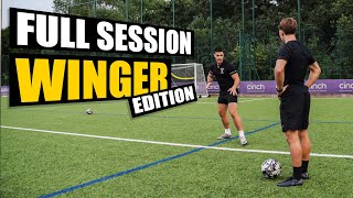 Full Winger Training Session | Match Specific Drills