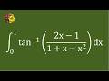 The Integral That Cancels Itself