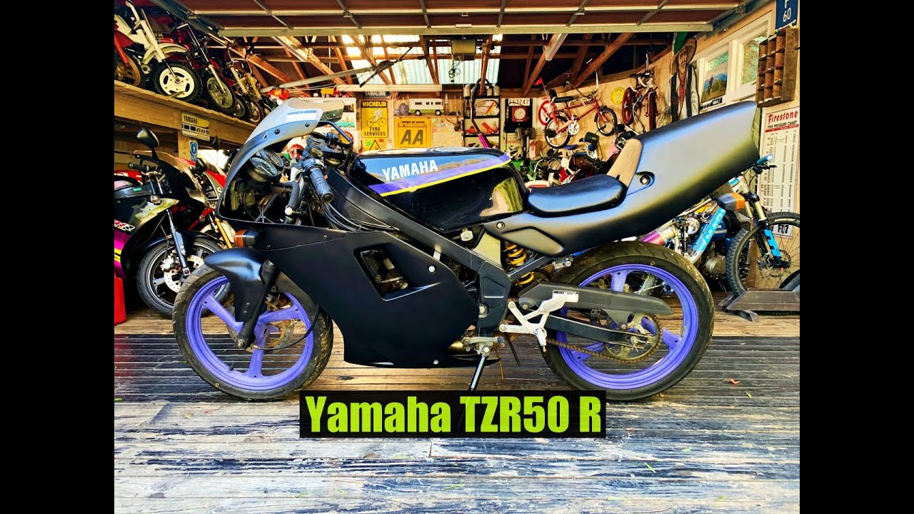 Yamaha Tzr50r Black Youtube