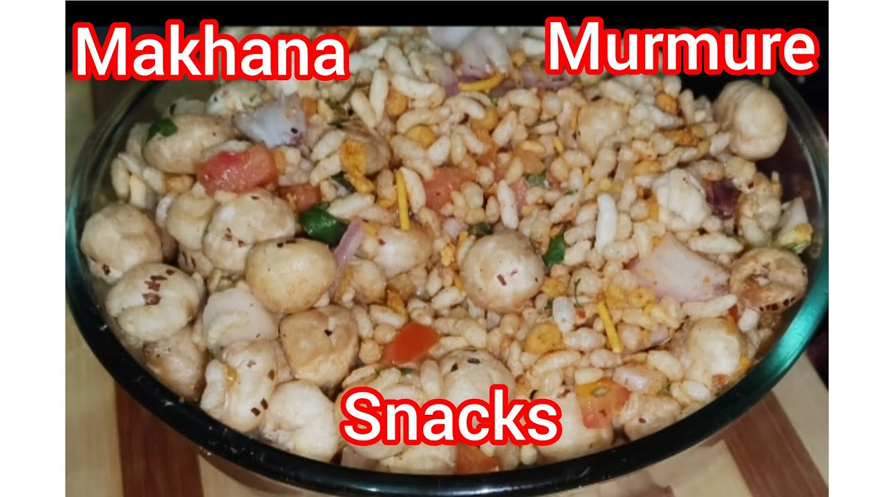 शाम की हल्की फुल्की भूख l के लिए बनाए ये मखाना चाट l 