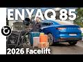 Škoda Enyaq 85 Coupe Alltagstest – Platz, Reichweite &amp; Kofferraum-Check
