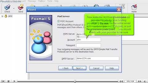 How to Configure FoxMail by www.vivahost.com
