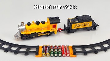 Retro Locomotive Train Unboxing & RC High Speed Train | Realistic ASMR No Talking