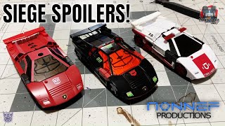 Productions Weapons & Upgrades For Transformers Wfc Sideswipe & Red Alert, Larkins Lair