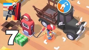 Gas Station :Junkyard Tycoon |Upgraded From Level 5 to 6 |Gameplay Walkthrough Part 7 [Android, iOS]