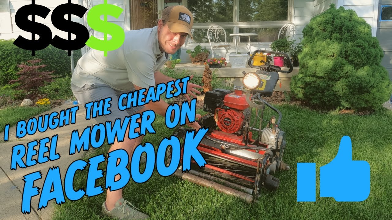 I Bought The Cheapest Gas Powered Reel Mower On Facebook