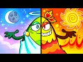 ME vs MY EVIL TWIN || Good Twin vs Bad Twin in Magic Mirror || Avocado Couple