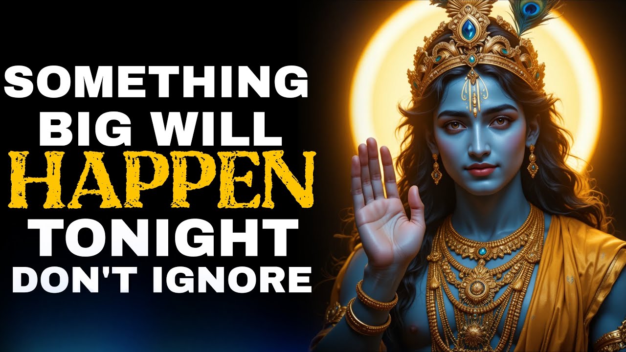 Krishna Says: Tonight Changes EVERYTHING — Watch Before Midnight | Krishna says 