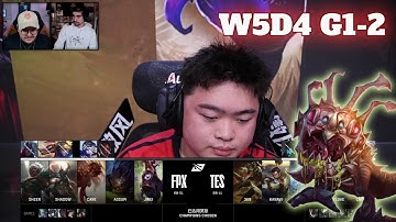 FPX vs TES - Game 2 | Week 5 Day 4 LPL Spring 2025 Split 2 | FunPlus Phoenix vs Top Esports G2 full