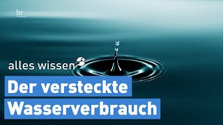 Unser Wasserfußabdruck Alles Wissen