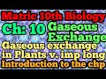 Introduction || Gaseous exchange in plants || lec: 1|| ch 10 #10biology