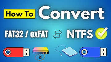 How To Convert FAT32 to NTFS Without Losing Data - (2 Ways)