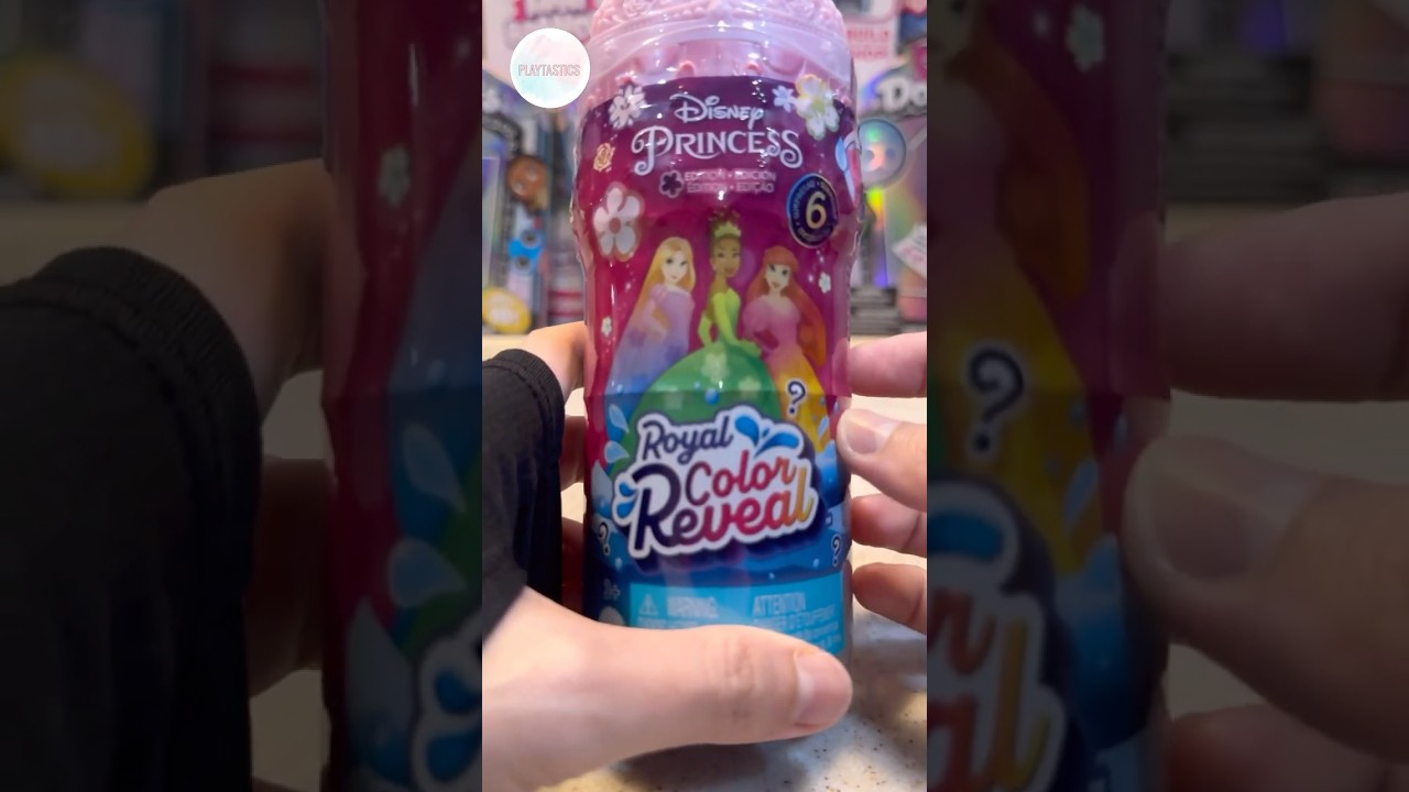 UNBOXING DISNEY PRINCESS ROYAL COLOR REVEAL 