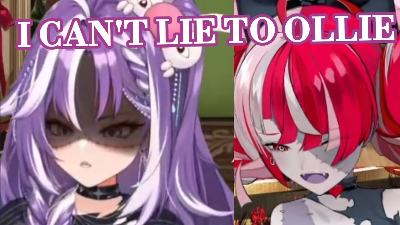 Michi can't lie to Ollie