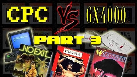 CPC Vs GX4000 [Game Comparison] - Part 3