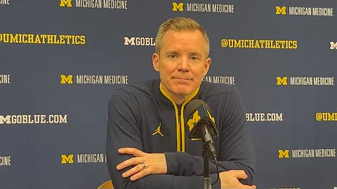 Dusty May reacts to Michigan Wolverines 71-65 loss to Maryland Terrapins as Big Ten title hopes fade
