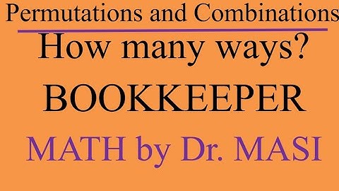 How Many Ways Can you Arrange BOOKKEEPER with vowels in Original Order?