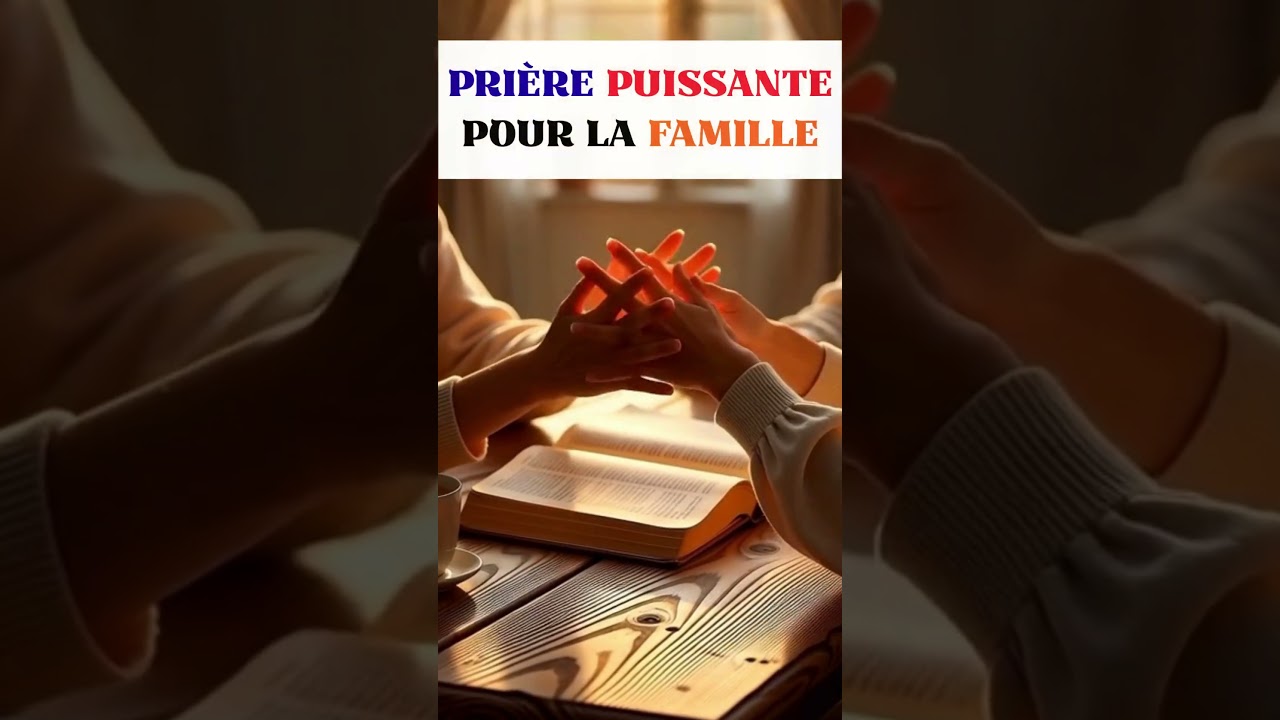 POWERFUL PRAYER FOR THE FAMILY 🙏 – PROTECTION, AMOUR ET BÉNÉDICTION DIVINE 