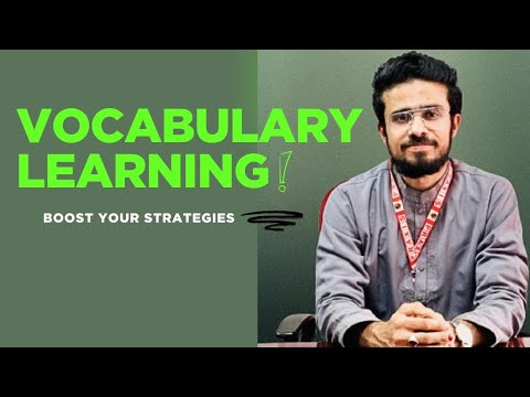 Vocabulary Learning Strategies | IELTS materials | IELTS vocabulary ...