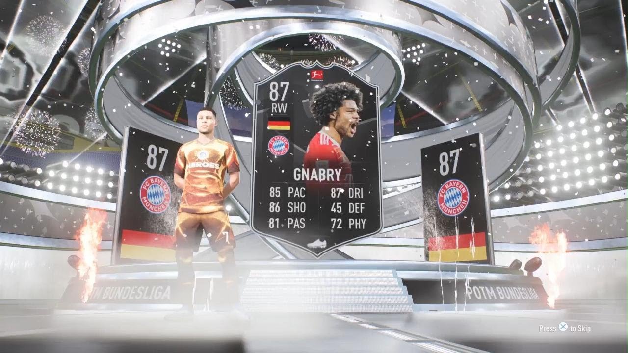 Claiming Bundesliga POTM Serge Gnabry FIFA 23 Road to Glory