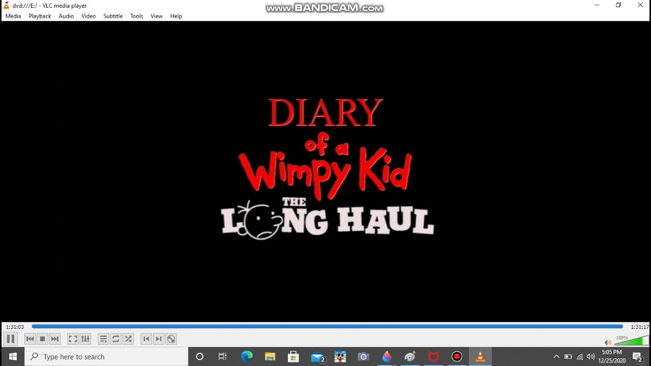Closing to Diary of a Wimpy Kid: The Long Haul 2017 DVD
