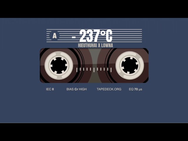 HIEUTHUHAI X LOWNA - -237°C