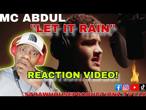 MC ABDUL "LET IT RAIN" (OFFICIAL VIDEO) REACTION! @MCAbdulOfficial @taureanbrogdon #reaction #fyp 