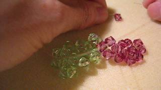 How to bead a Puffy Heart - with color sections 2