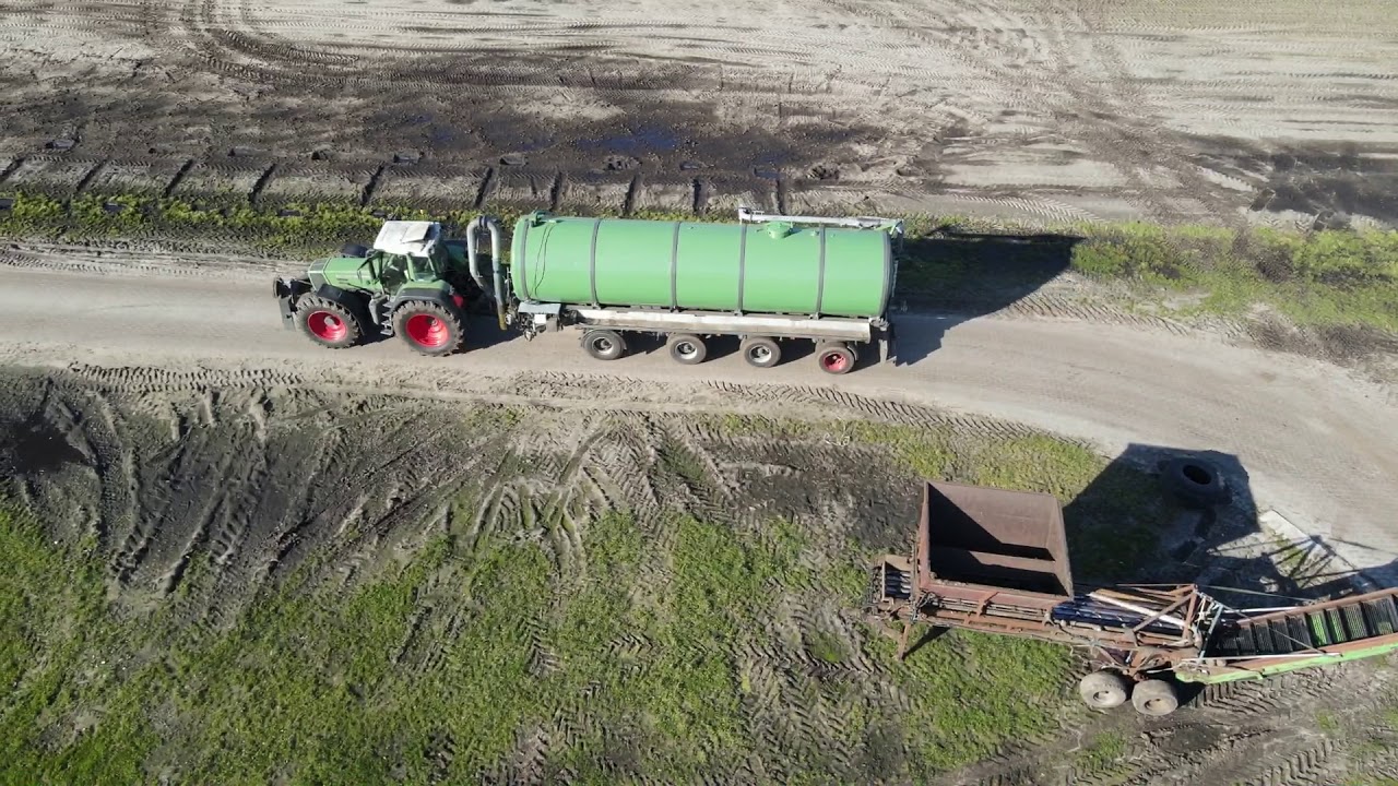 Mest rijden met Nieuwe Zelfbouw Mesttank, 2021