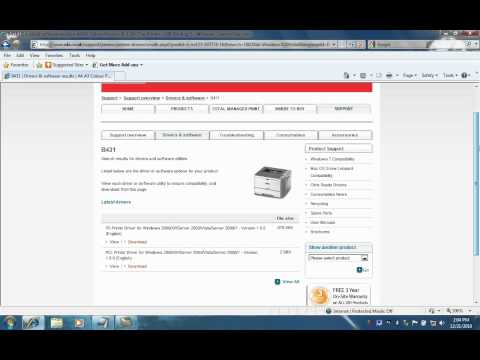 #1 how to download OKI B431 printer 32-bit driver for windows 7 operating system? Mới Nhất