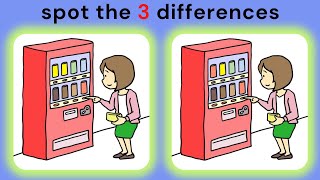 find the 3 difference |No641