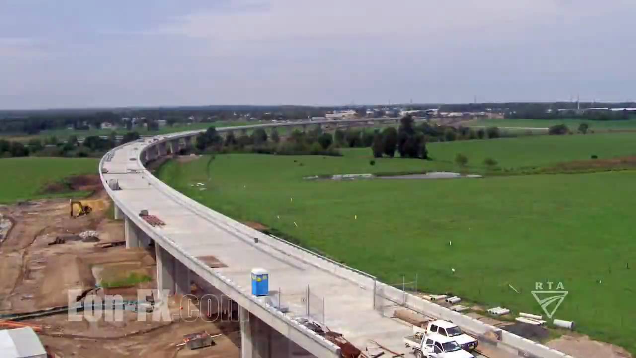 Time-lapse construction Windsor Flood Evacuation Route by Eon-FX