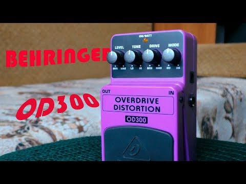 Гитарная педаль BEHRINGER OD300 (Overdrive/Distortion) | Детальный ОБЗОР Гитарная педаль BEHRINGER OD300 (Overdrive/Distortion) | Детальный ОБЗОР