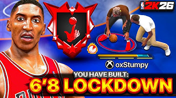 This Unstoppable 6’8 LOCKDOWN Build BREAKS NBA 2K26! Best Defender in NBA 2K26 🔒