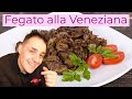 How to make liver with onion | fegato alla veneziana | Another cooking the chef Rino show