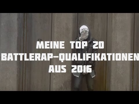 MEINE TOP 20 BATTLERAP-QUALIFIKATIONEN 2016 (VBT ELITE, SCB, BBK, etc.) - Hier mal ne Topliste von meinen 20 Lieblingsqualis aus 2016! :)