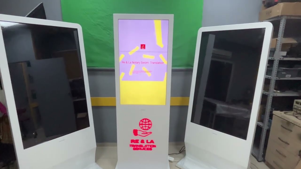Dijital Reklam Kiosk Fy ve Fk Serisi