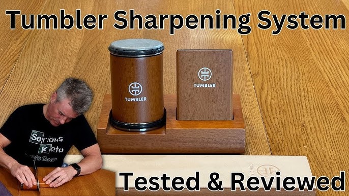 Tumbler Diamond Rolling Knife Sharpener Set – Tumbler Rolling Knife  Sharpener