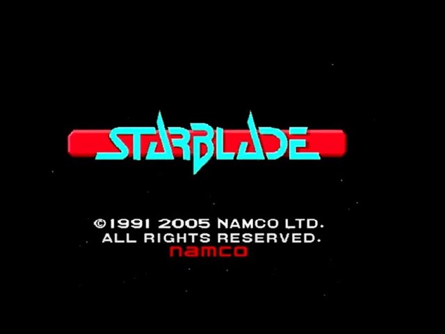 StarBlade longplay (Arcade / PS2) - YouTube