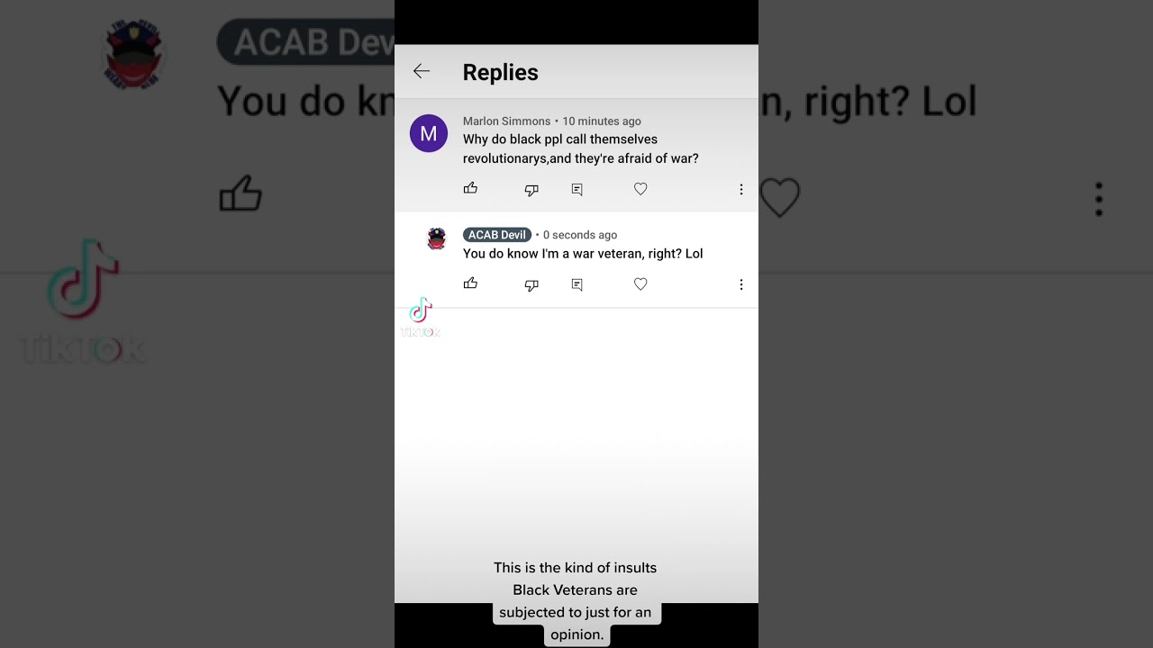 The constant racism Black Veterans face for opinions. #shorts #veteran #blackveteran #fba