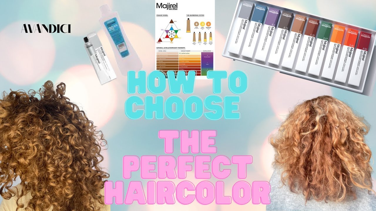 How to choose the perfect Hair Color ? The science of Hair coloring ...