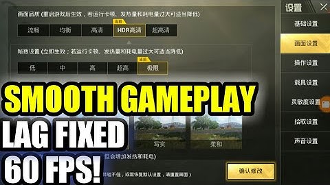 Unlock HD Graphic! HDR and 60Fps! PUBG Mobile | Lightspeed Chinese Version 0.6.1