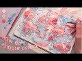 ･ *ﾟ¿cómo elegir tu paleta de colores? ✿｡ + proceso completo de acuarela w/ domestika