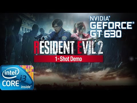 Resident Evil 2 (2019) [1-Shot Demo] | Gameplay ON GT630 2GB DDR3 [HD]