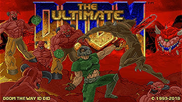 Ultimate Doom the Way id Did - Demo Loop / Attract Mode [DOSBox]