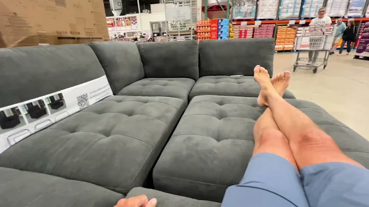 Thomasville Tisdale 6PC Modular Fabric Sectional $1479 99 at Costco!