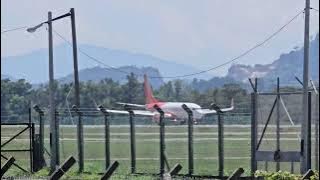 FY2692 / FFM2692 - Firefly Landing at LTSM. Boeing 737-8FZ. Reg. 9M-MLH. 20 September 2025 14:30pm